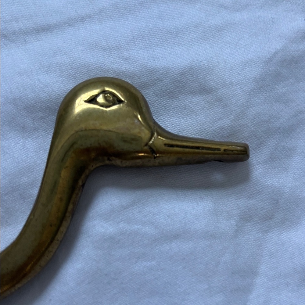 Brass Duck Hooks - Picture 2 of 5
